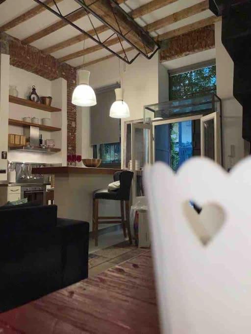 Loft Di Design Nel Cuore Di Milano Buitenkant foto