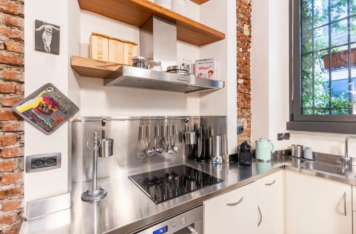 Loft Di Design Nel Cuore Di Milano Buitenkant foto
