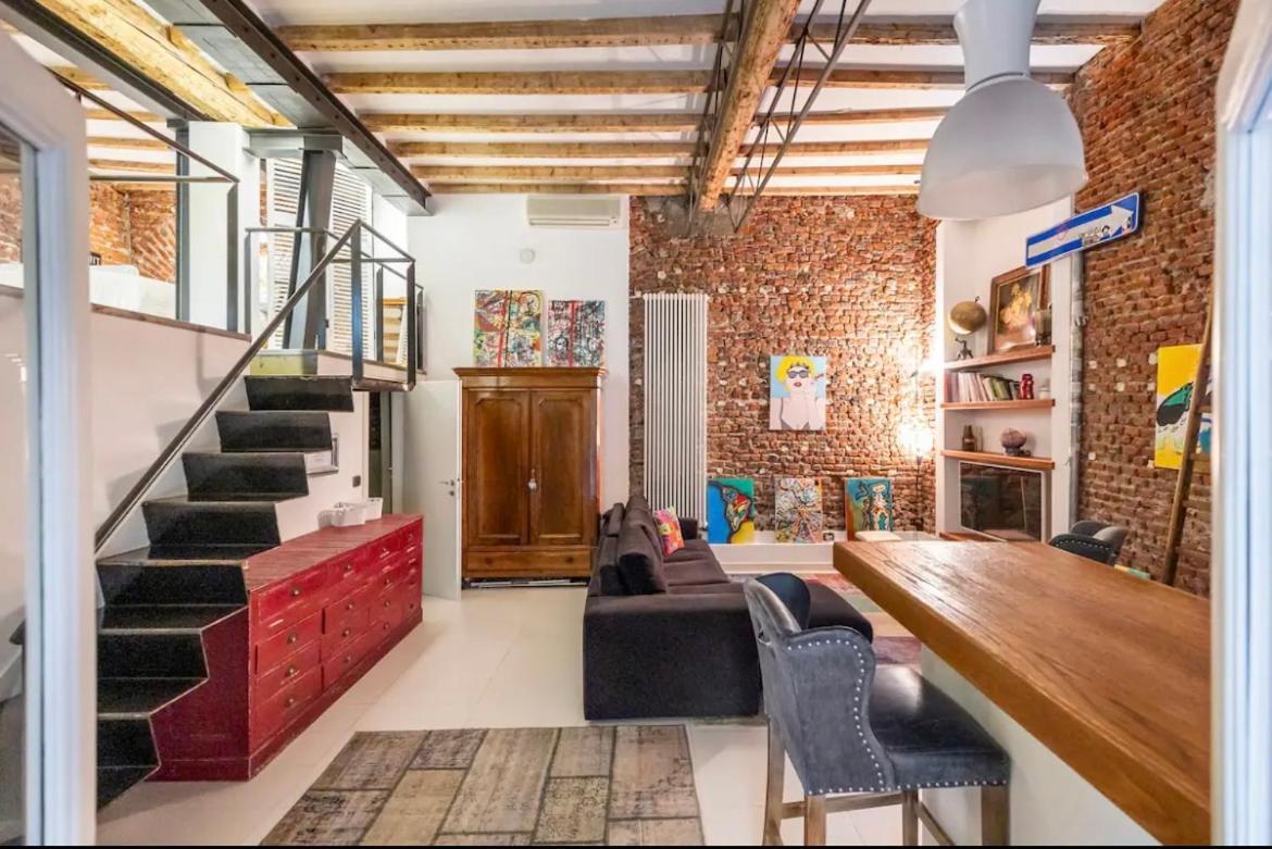Loft Di Design Nel Cuore Di Milano Buitenkant foto
