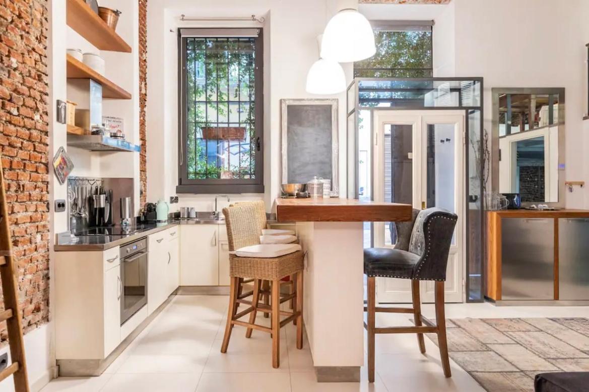 Loft Di Design Nel Cuore Di Milano Buitenkant foto
