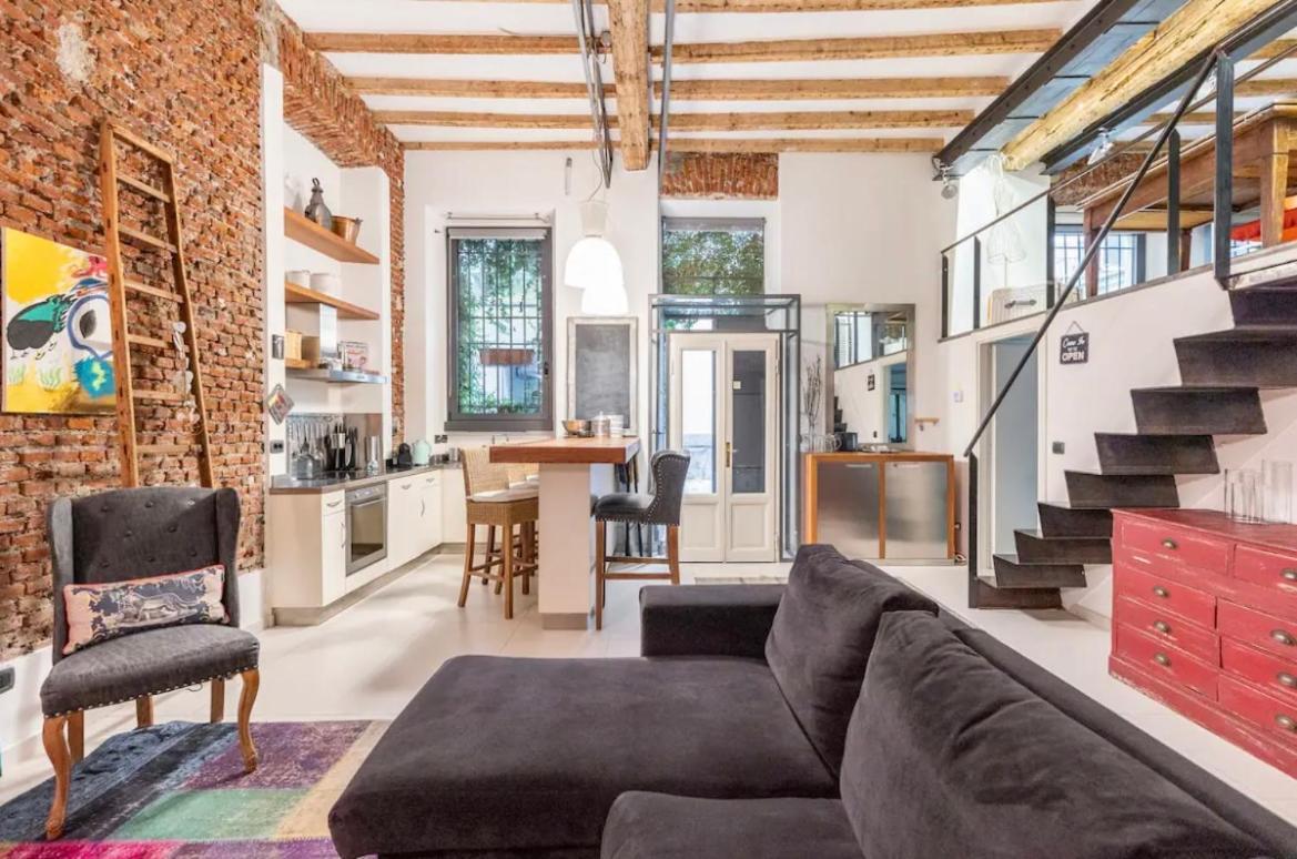 Loft Di Design Nel Cuore Di Milano Buitenkant foto